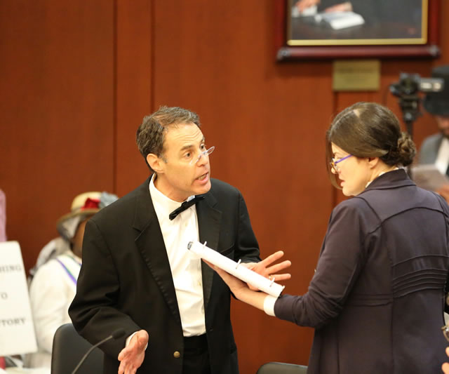 FCBA President Mitch Katz and Albany Law Professor Mary Lynch